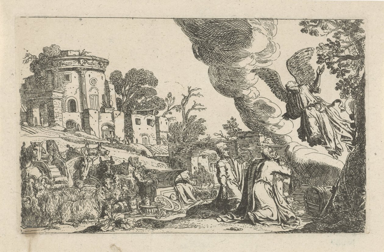 Der Engel nimmt Abschied von Tobias von Claes Moeyaert
