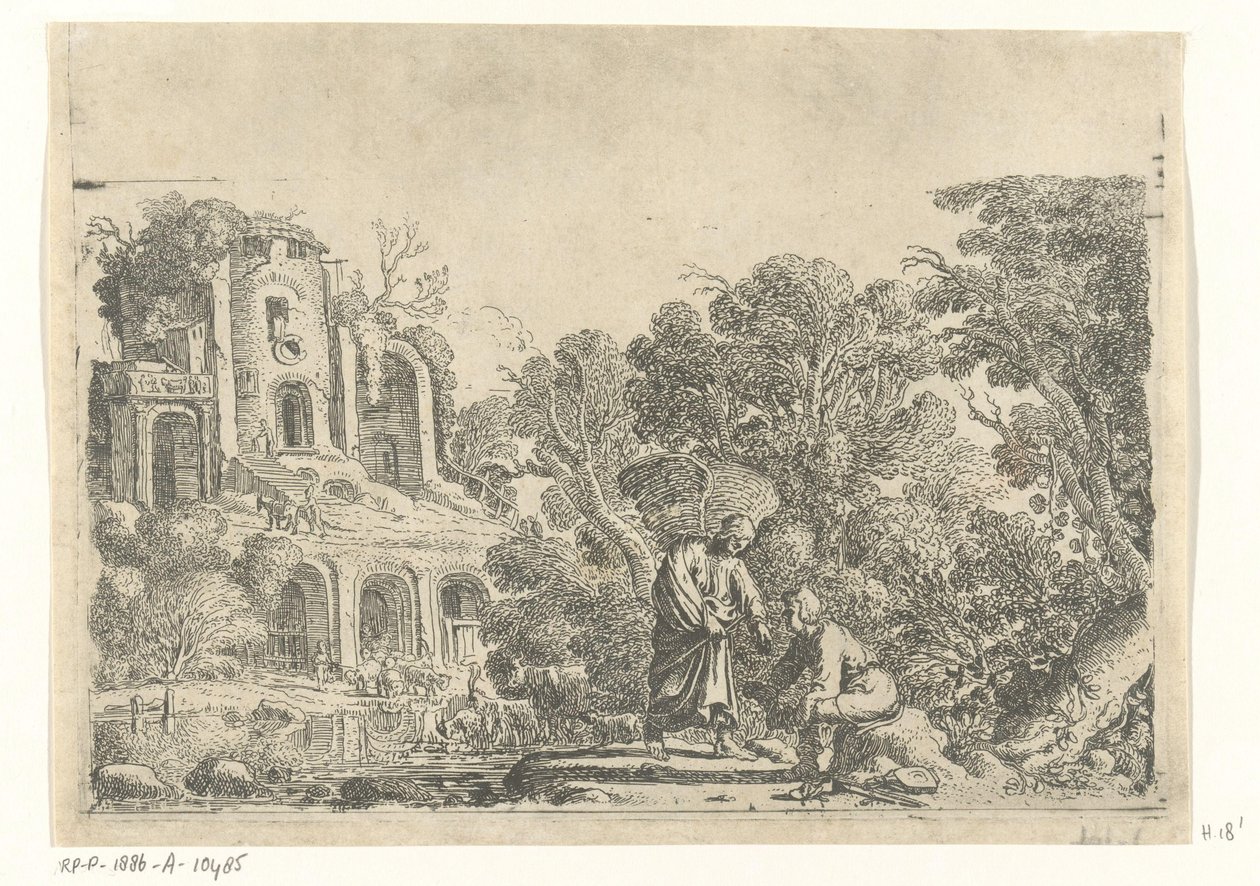 Tobias und der Engel am Tigris von Claes Moeyaert