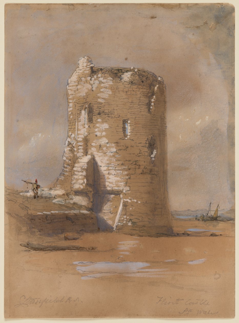 Flint Castle von Clarkson Frederick Stanfield