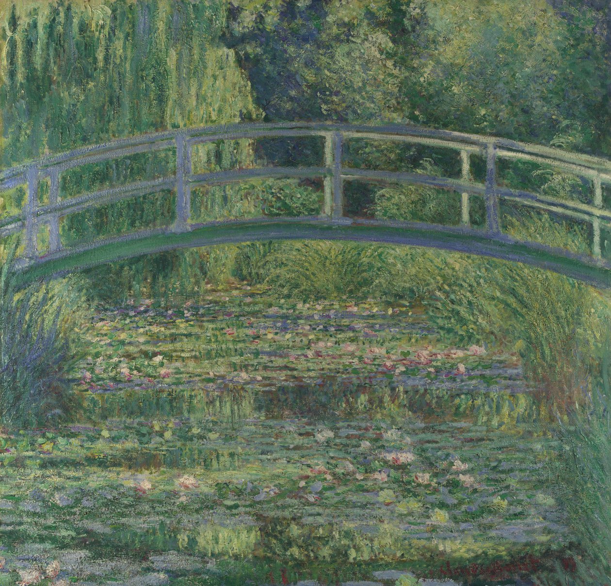 Der Seerosenteich von Claude Monet