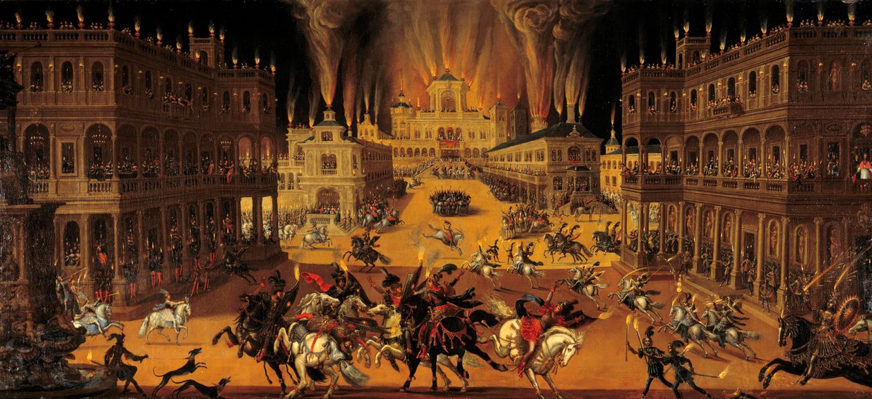 Die vier Elemente: Feuer von Claude Deruet