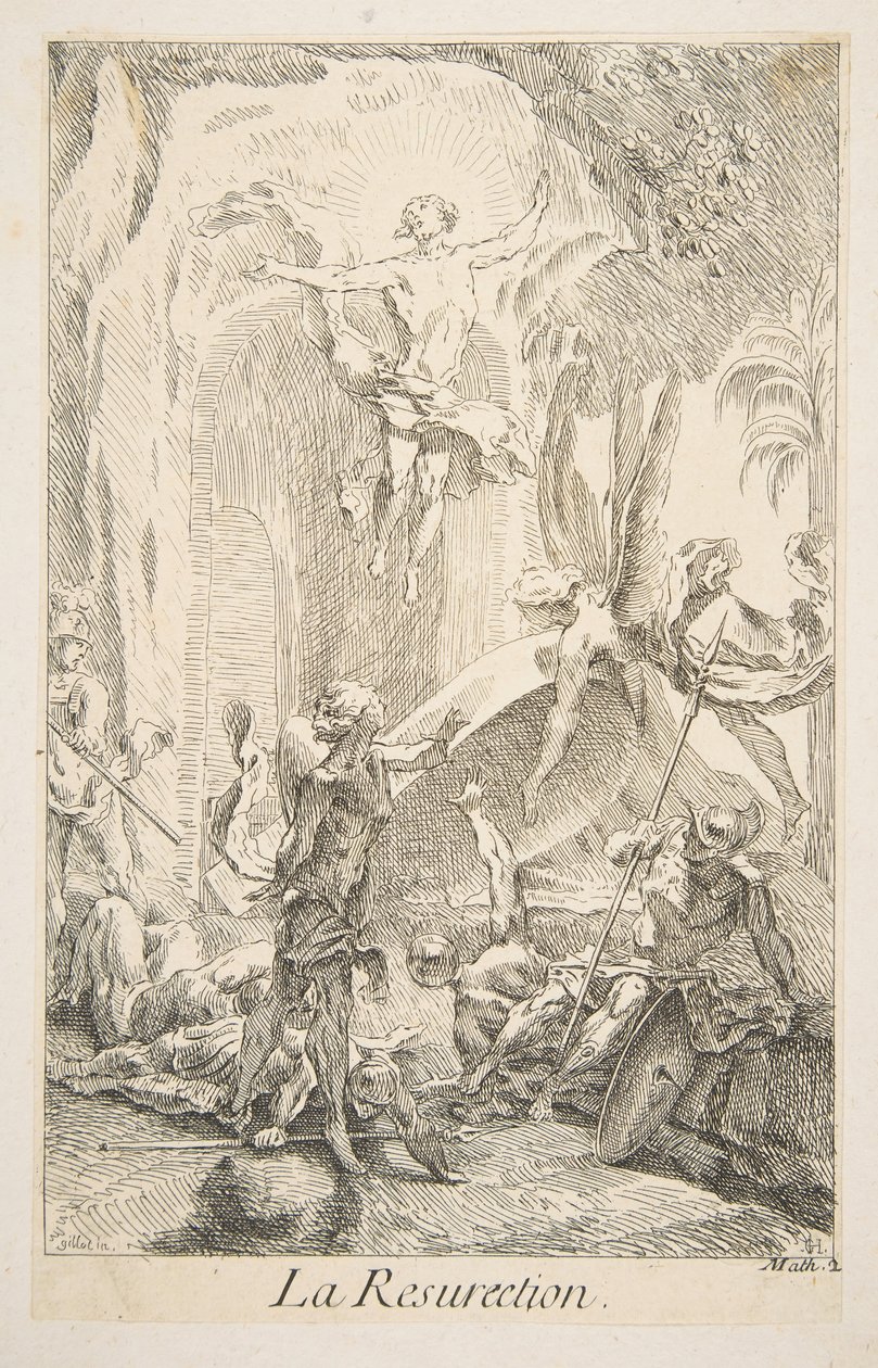 Auferstehung von Claude Gillot, Jacques Gabriel Huquier