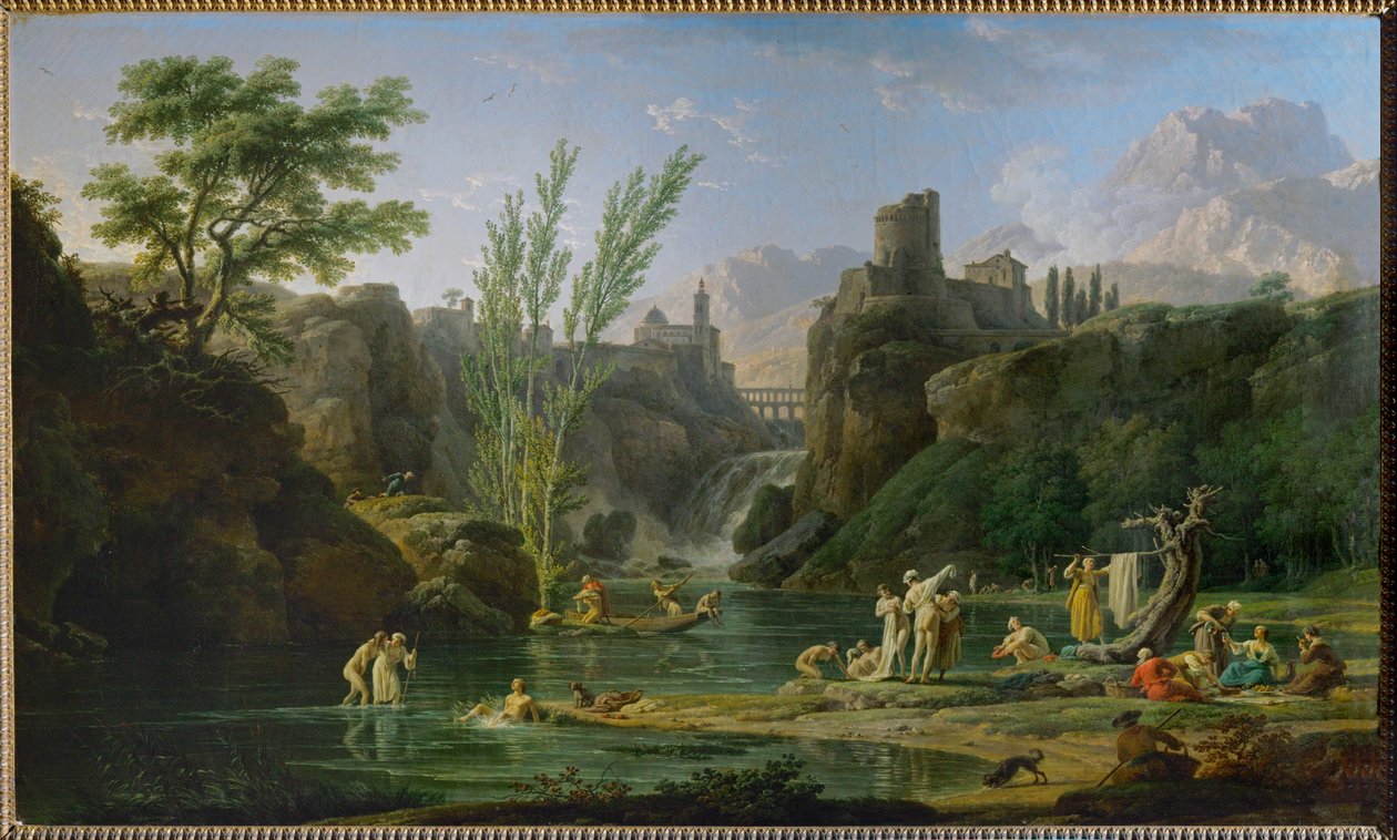 Morgen, Badende von Claude Joseph Vernet