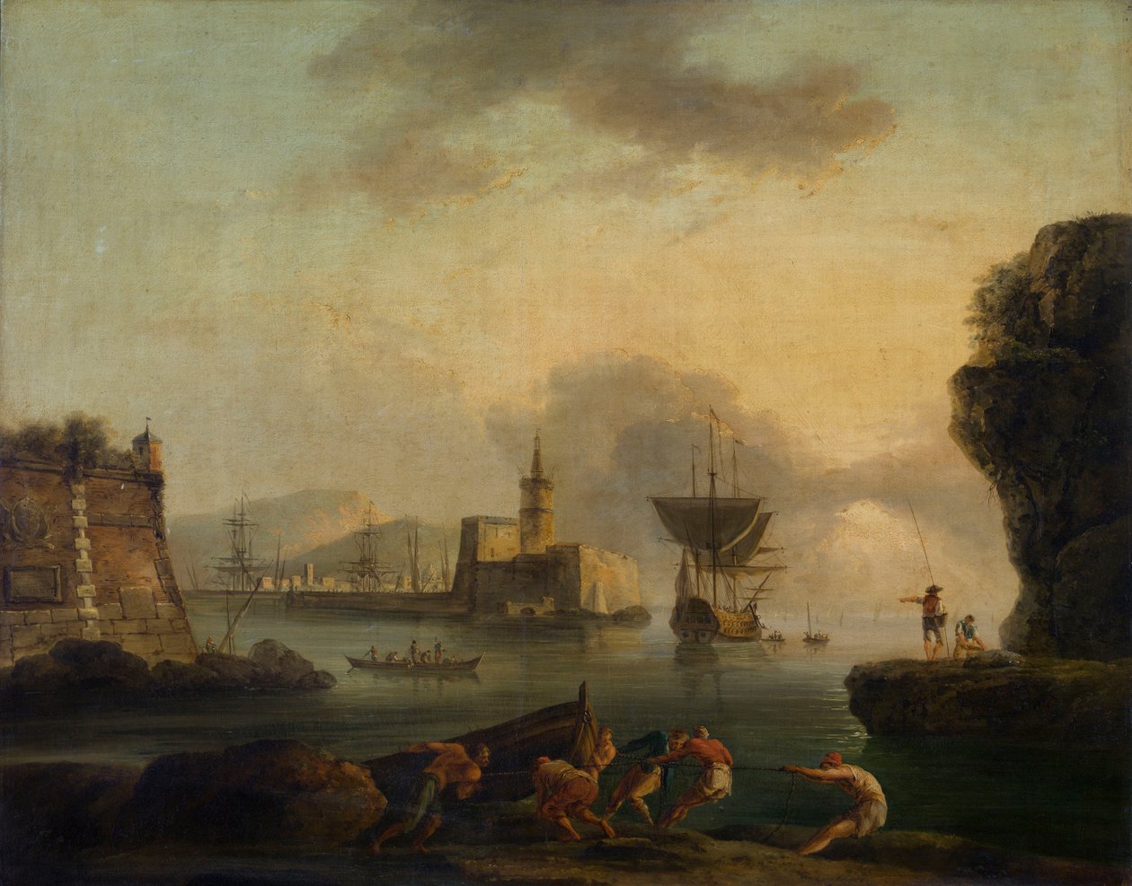 Neapel von Claude Joseph Vernet