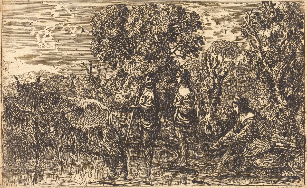 Die Furt von Claude Lorrain