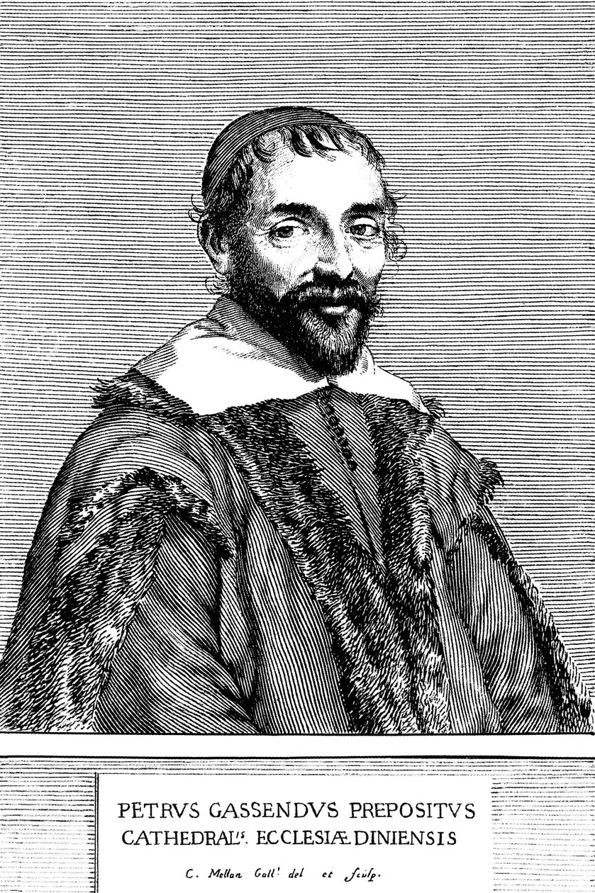 Pierre Gassendi, französischer Philosoph, Wissenschaftler, Astronom und Mathematiker, 17. Jahrhundert von Claude Mellan
