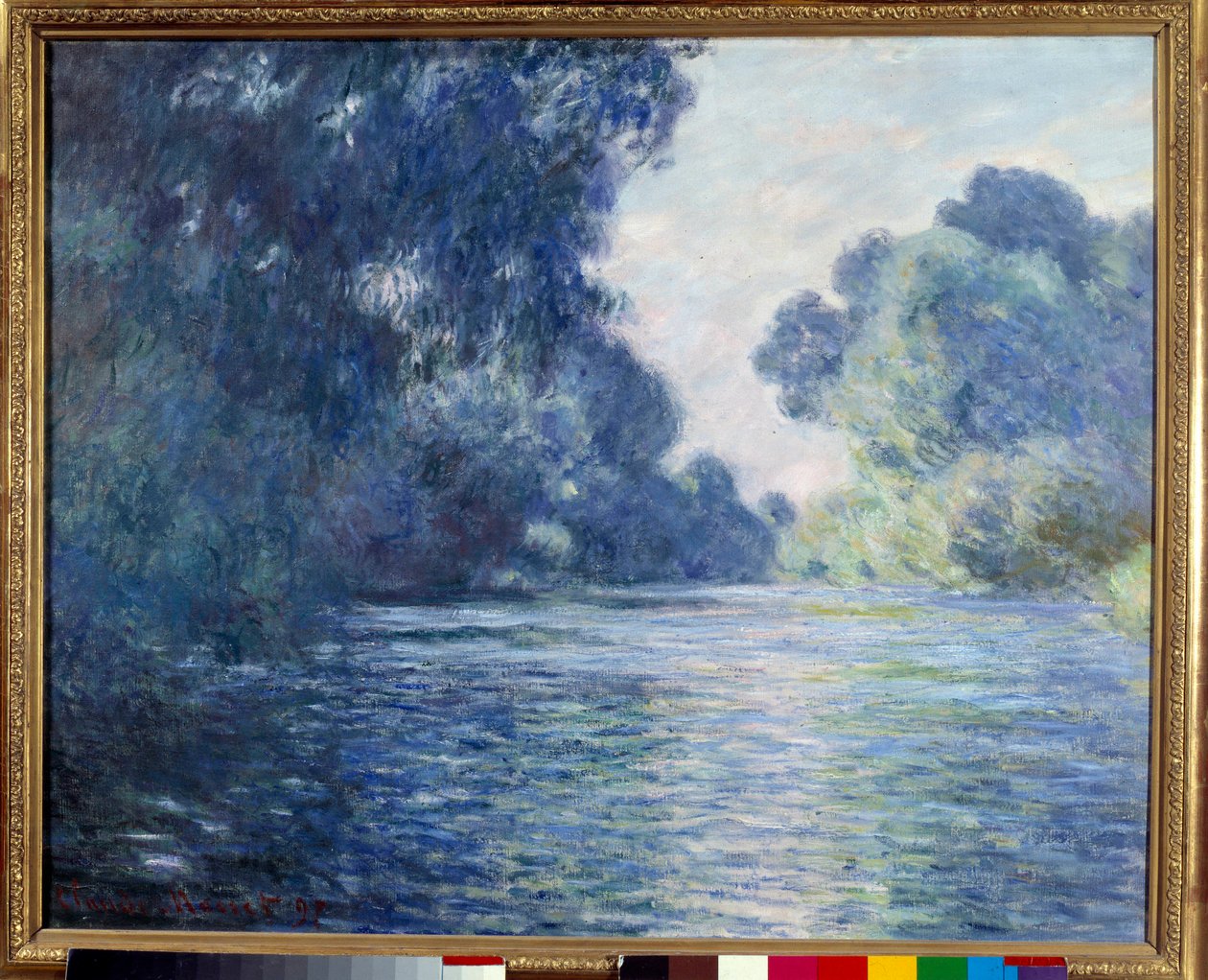 Arm der Seine bei Giverny. Gemälde von Claude Monet von Claude Monet