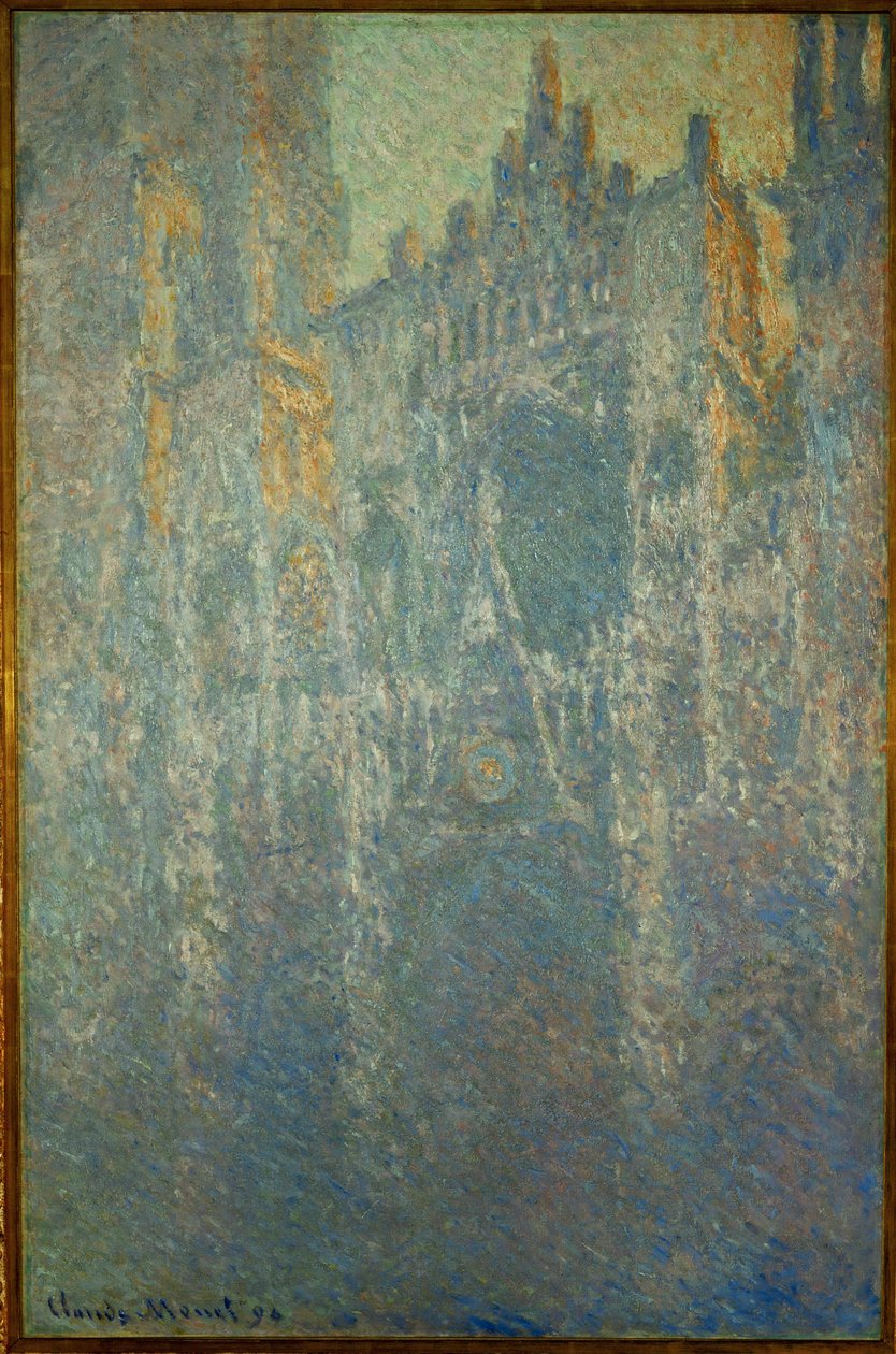 Die Kathedrale von Rouen, Nebel von Claude Monet
