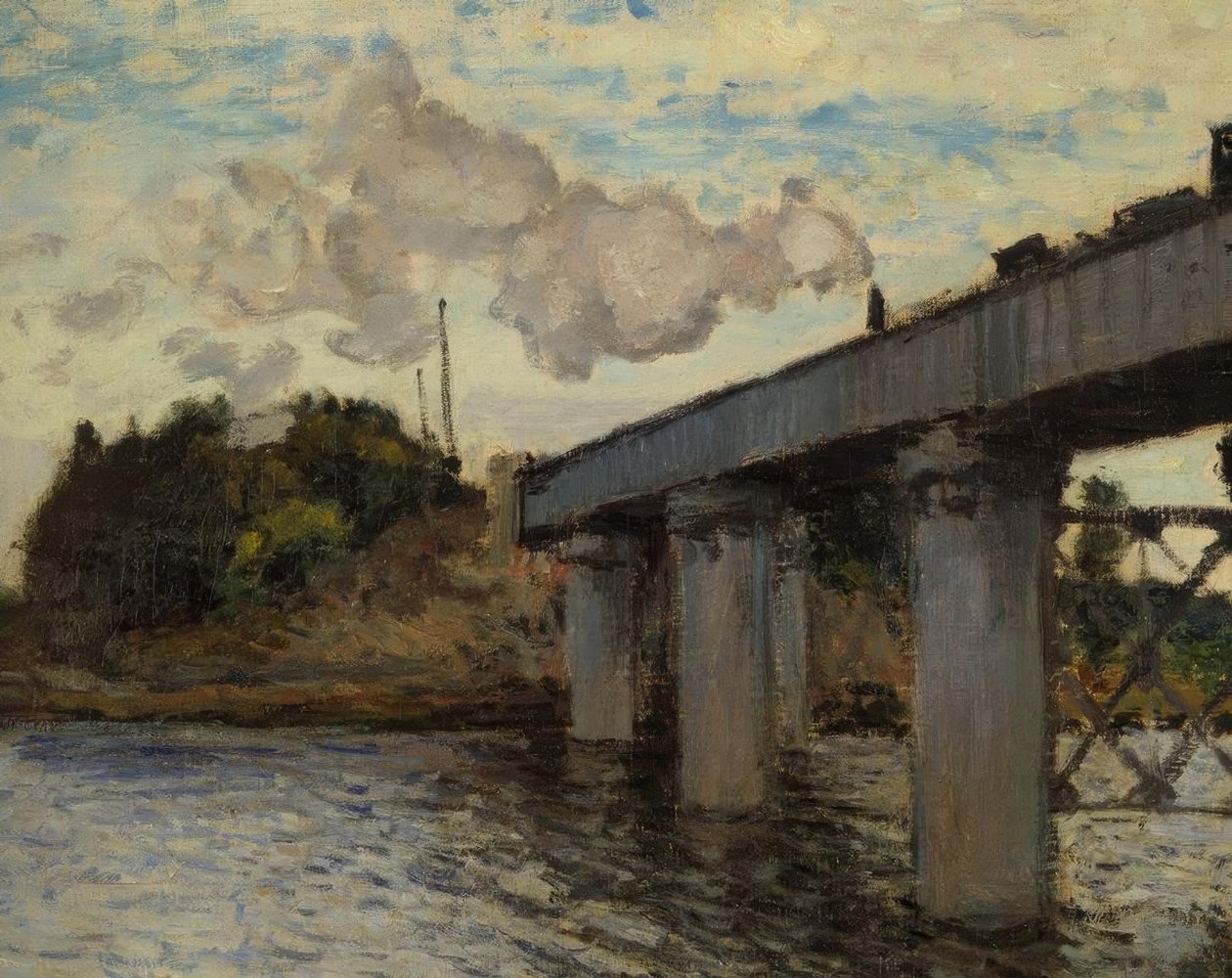 Le Pont D’Argenteuil De Monet – Le Pont D’Argenteuil Tableau – FBUGM