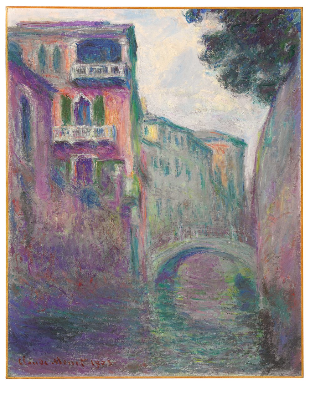 Le Rio de la Salute von Claude Monet