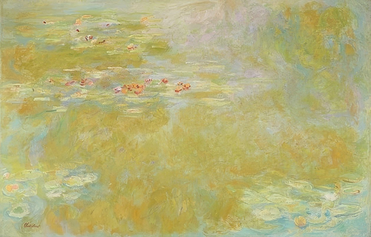 Claude Monet Seerosenteich Kunstdruck – 60x40 Cm (A2), Hochglanz, Auf Premium-Papier