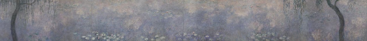 Die zwei Weiden von Claude Monet