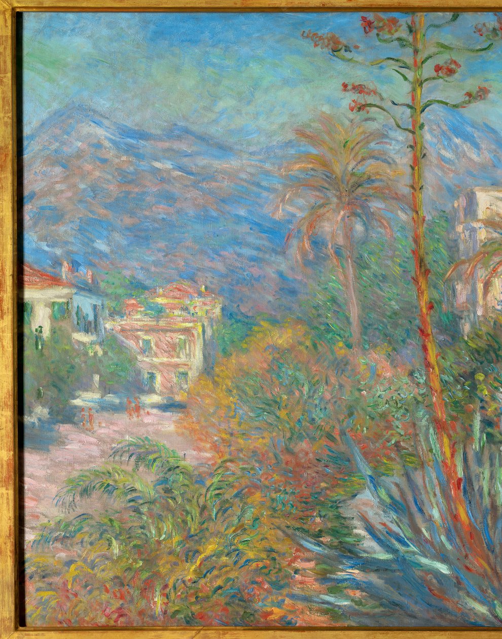 Die Villen in Bordighera, 1884 von Claude Monet