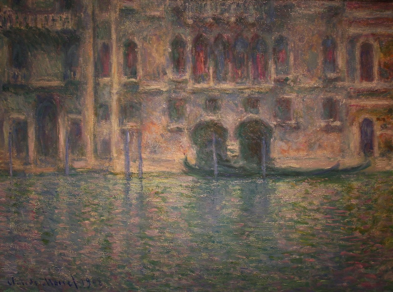 Palazzo da Mula, Venedig von Claude Monet