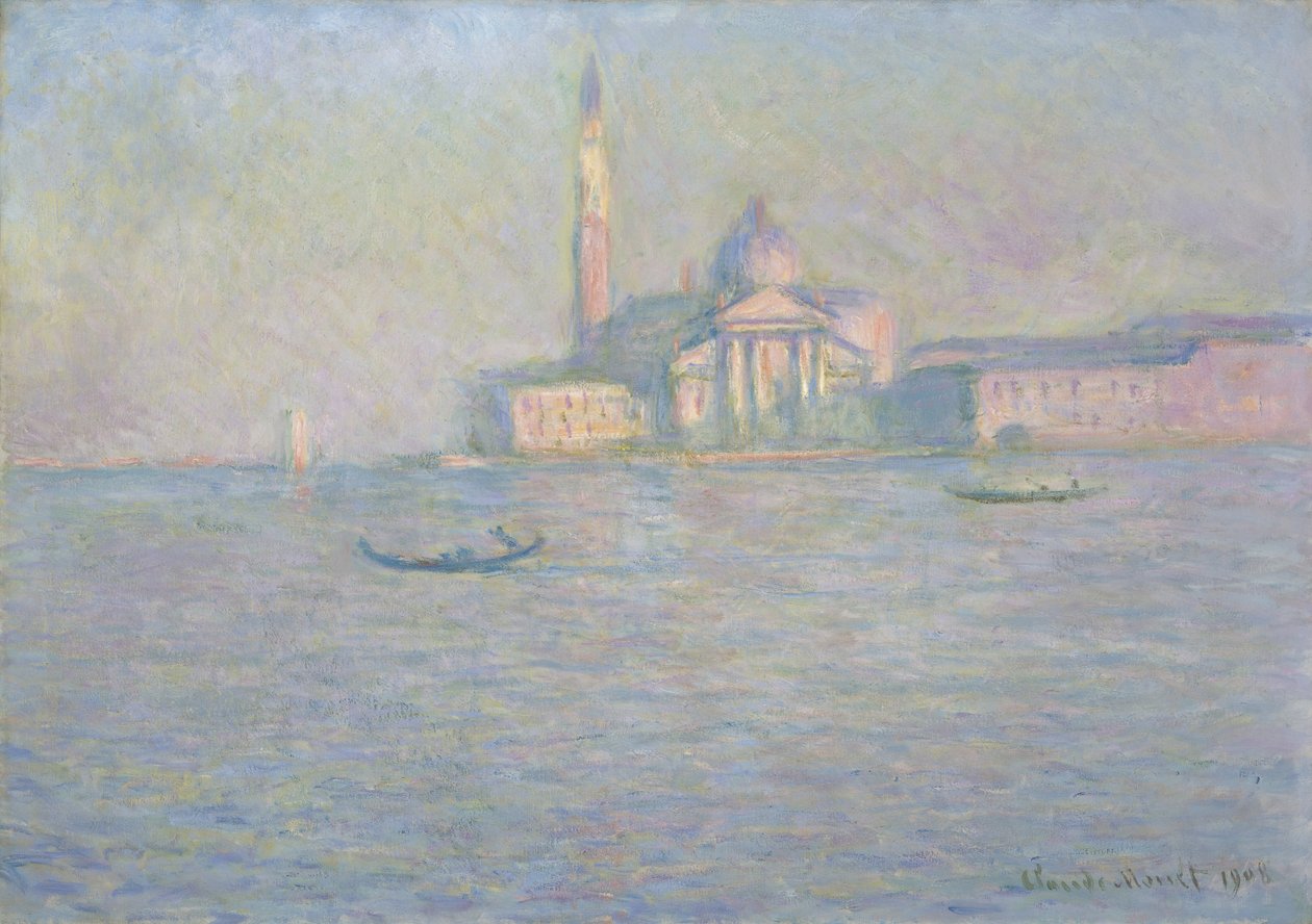 Die Kirche San Giorgio Maggiore, Venedig von Claude Monet