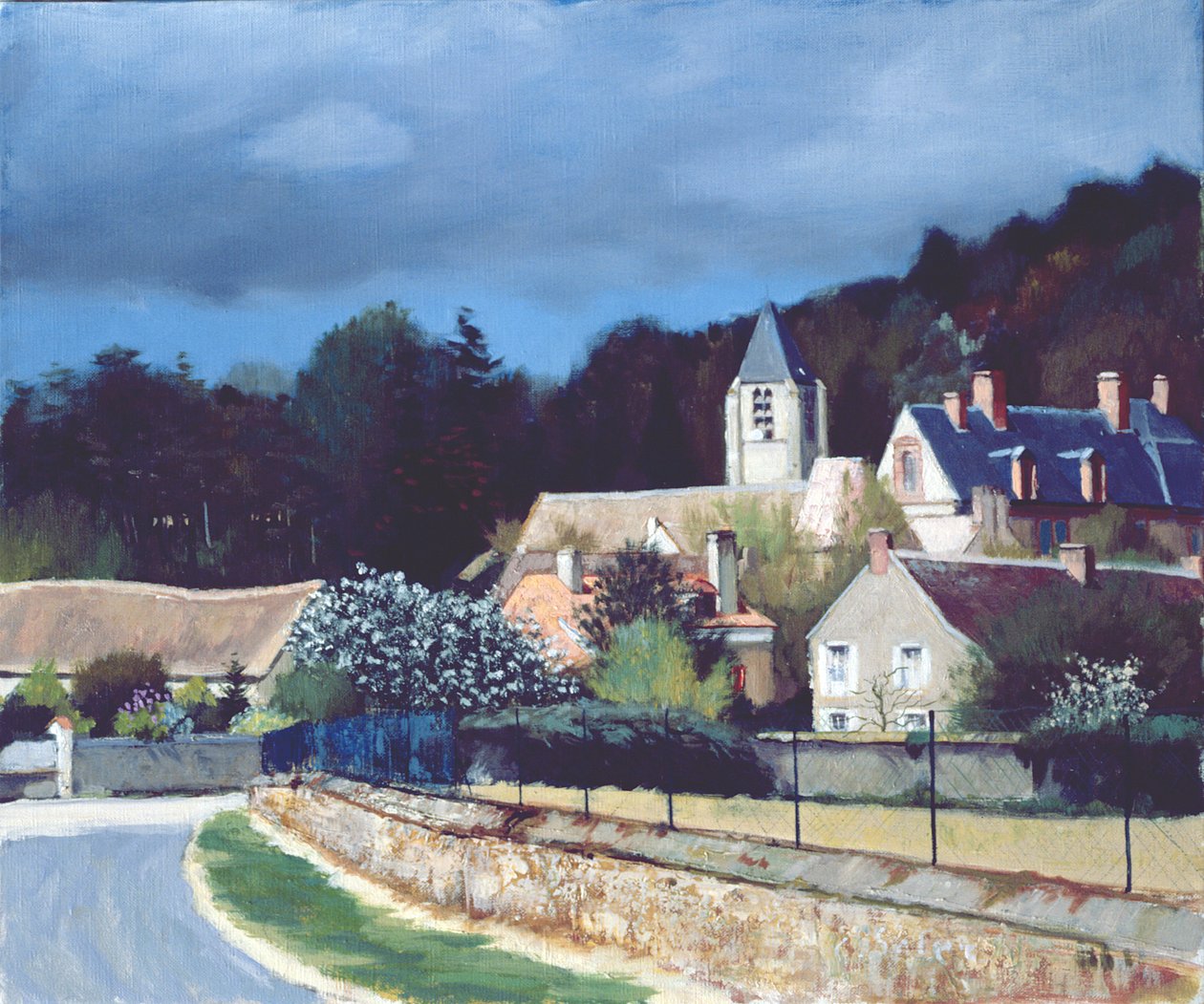 Dorf in der Île-de-France von Claude Salez