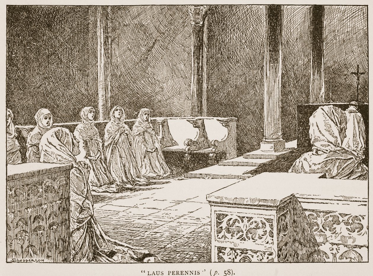 Laus Perennis, Illustration aus 