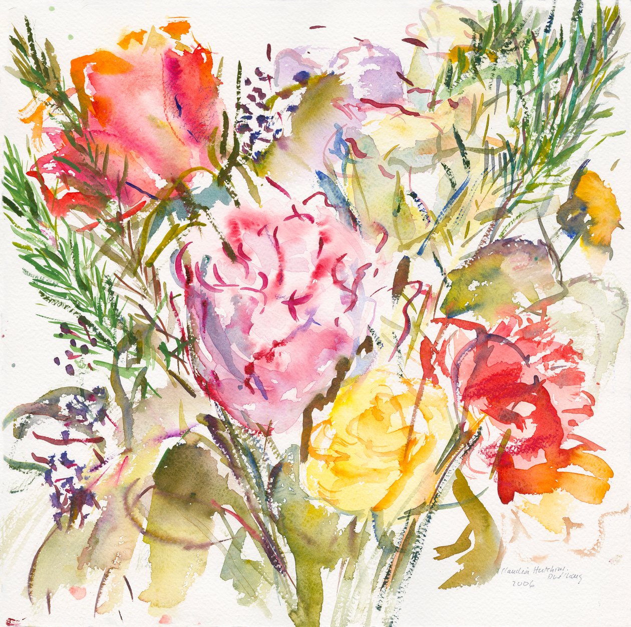 Rosenstrauß, 2006 von Claudia Hutchins Puechavy