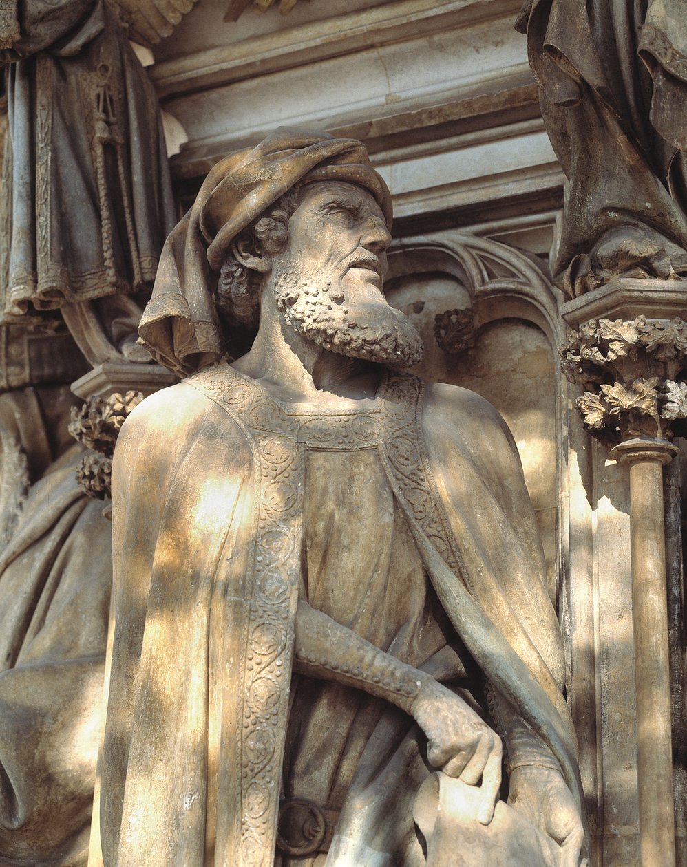 Daniel. Der Sockel des Mosesbrunnens (Skulptur) von Claus Sluter