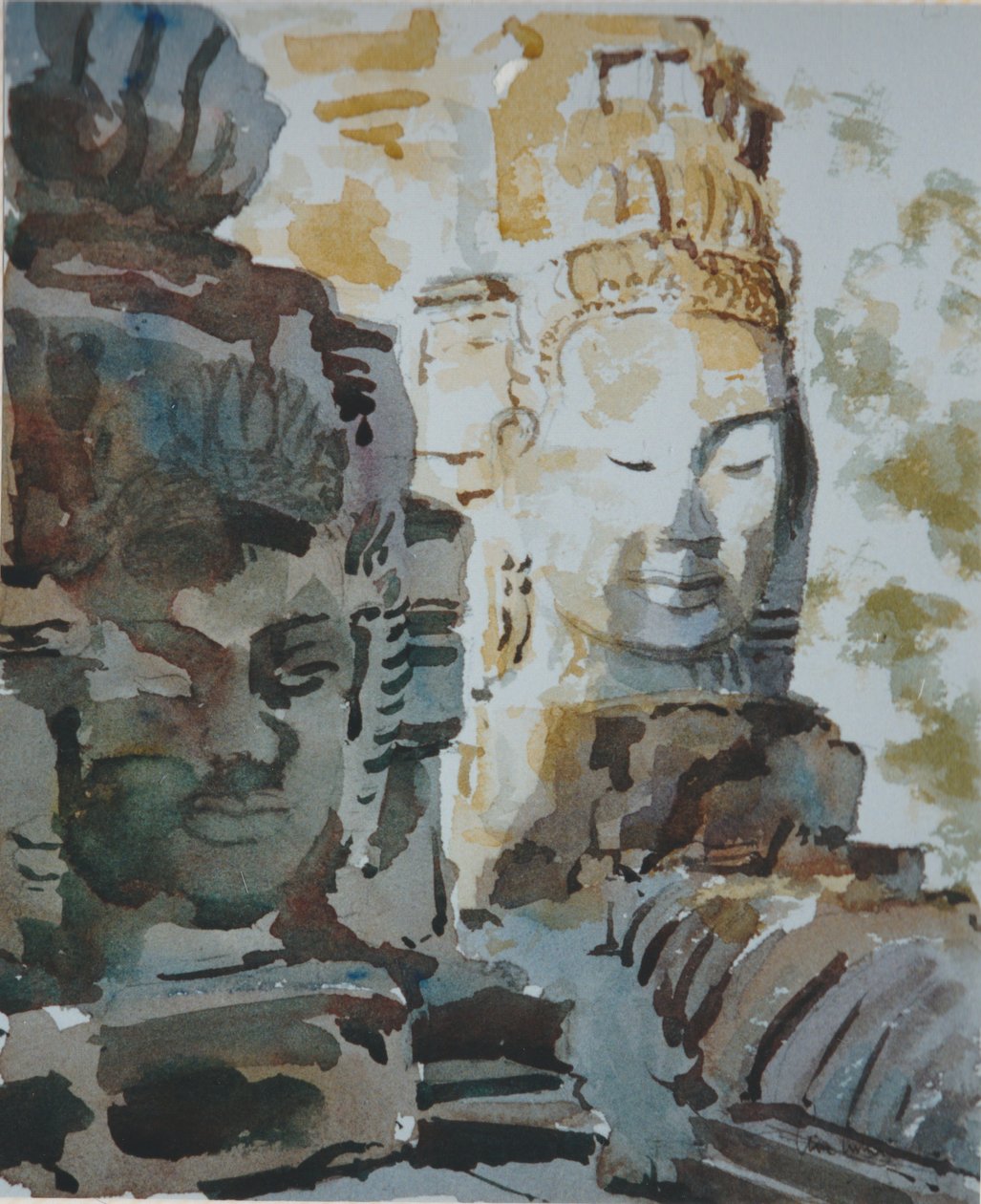 Der Bayon - Liebende Güte, 2000 von Clive Wilson
