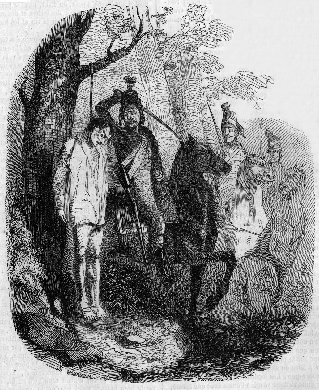 Claude Rameau von Husaren niedergeschlagen von Clément Auguste Andrieux
