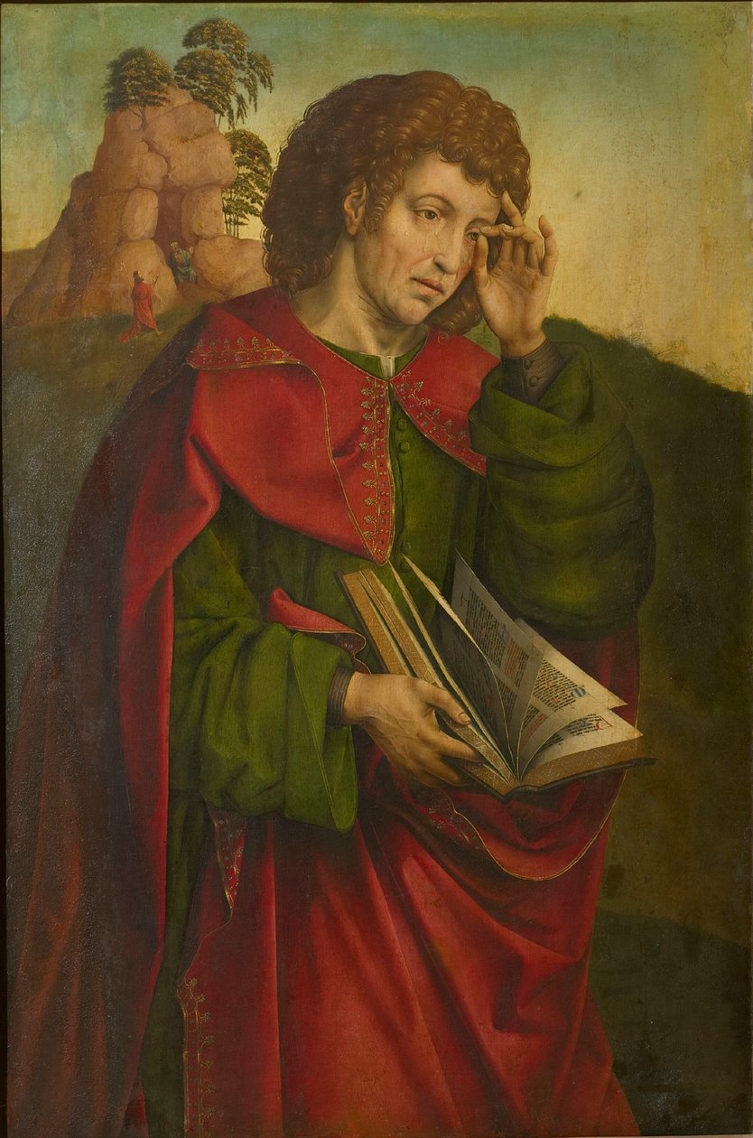 Der weinende Evangelist Johannes, ca. 1500 von Colijn de Coter