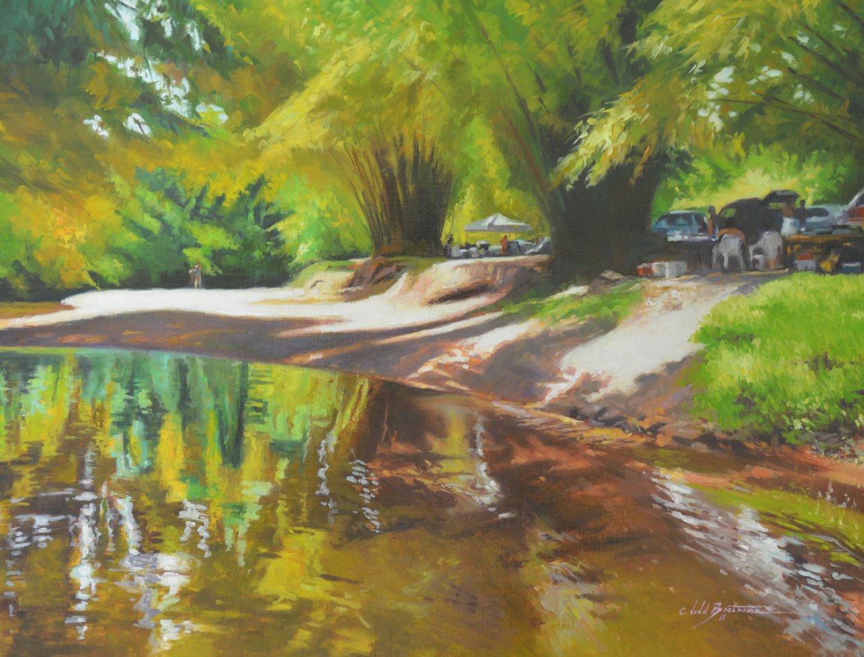 Tante Janets Freundlichkeit von Colin Bootman: Kunstdruck