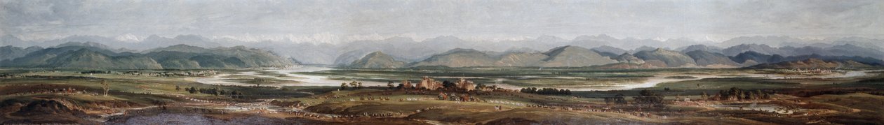 Marsch von Francis Marquess of Hastings (1754-1826) 1814-15 von Colonel Charles Joseph Doyle