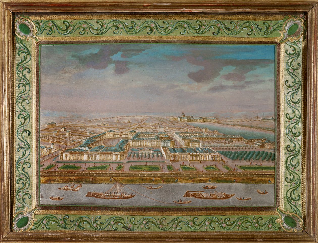 Palais Bourbon und Hotel de Lassay, St. Germain, Paris von Compigne Compigne