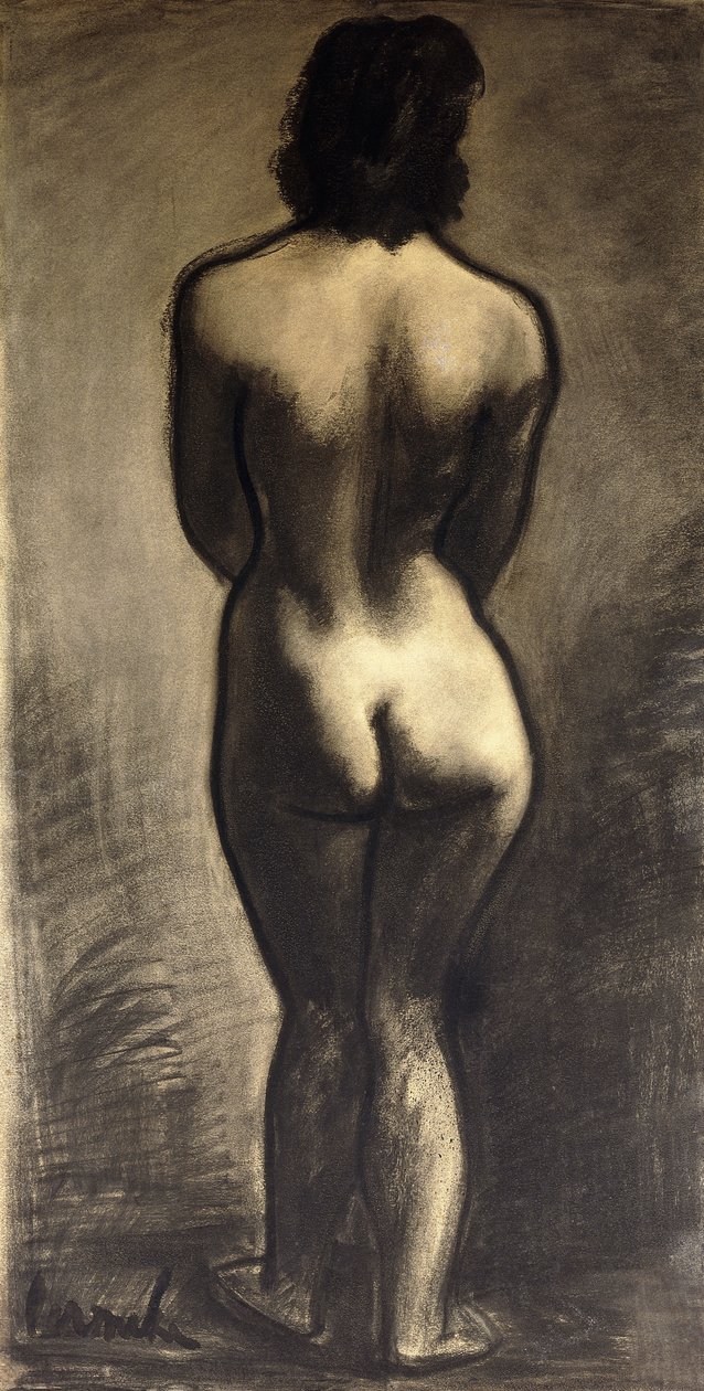 Stehender Akt von Constant Permeke