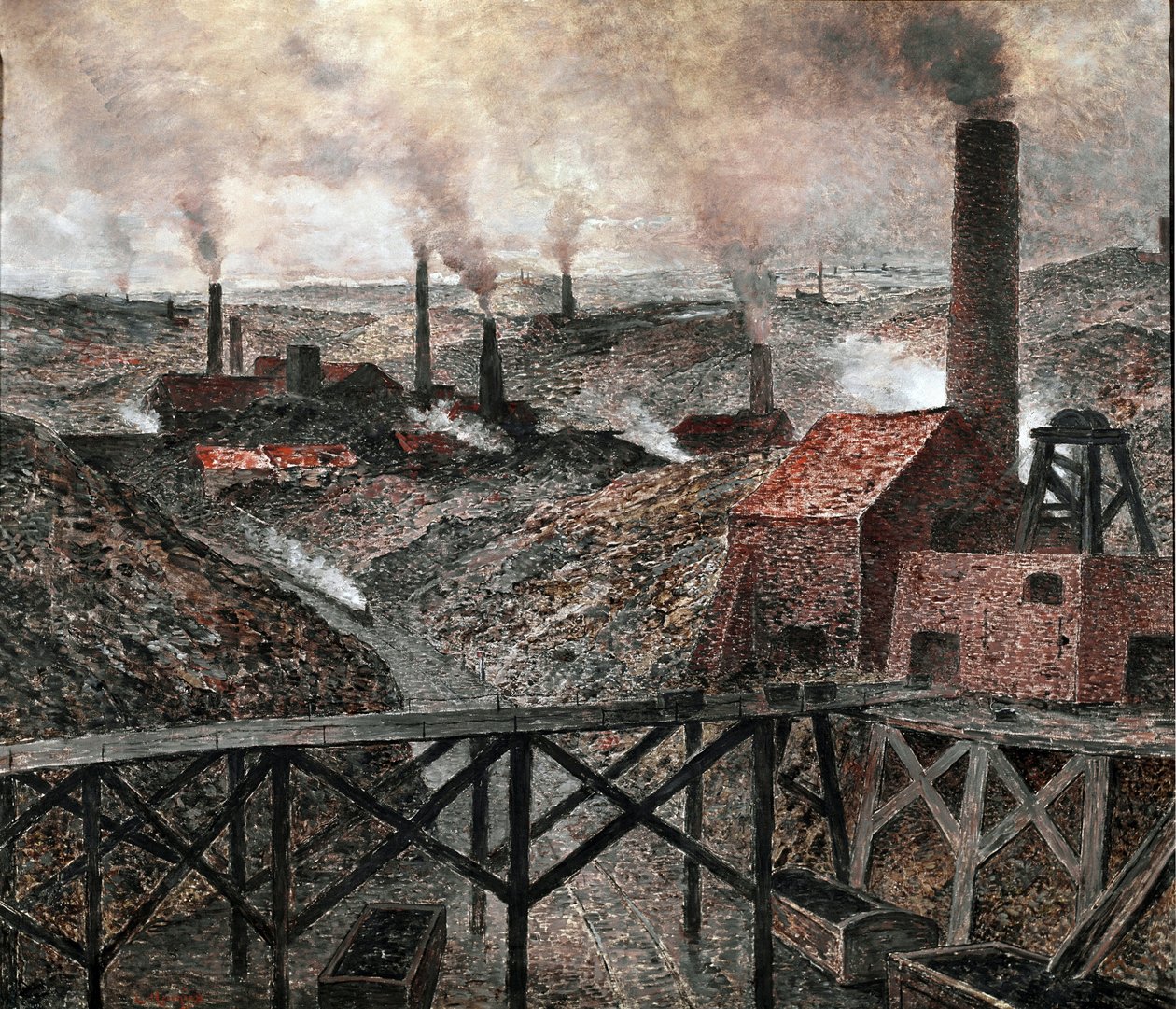 Im Black Country von Constantin Emile Meunier