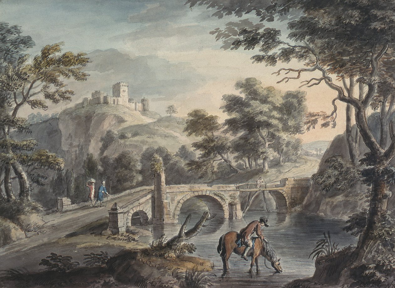 Landschaft mit Brücke von Copplestone Warre Bamfylde
