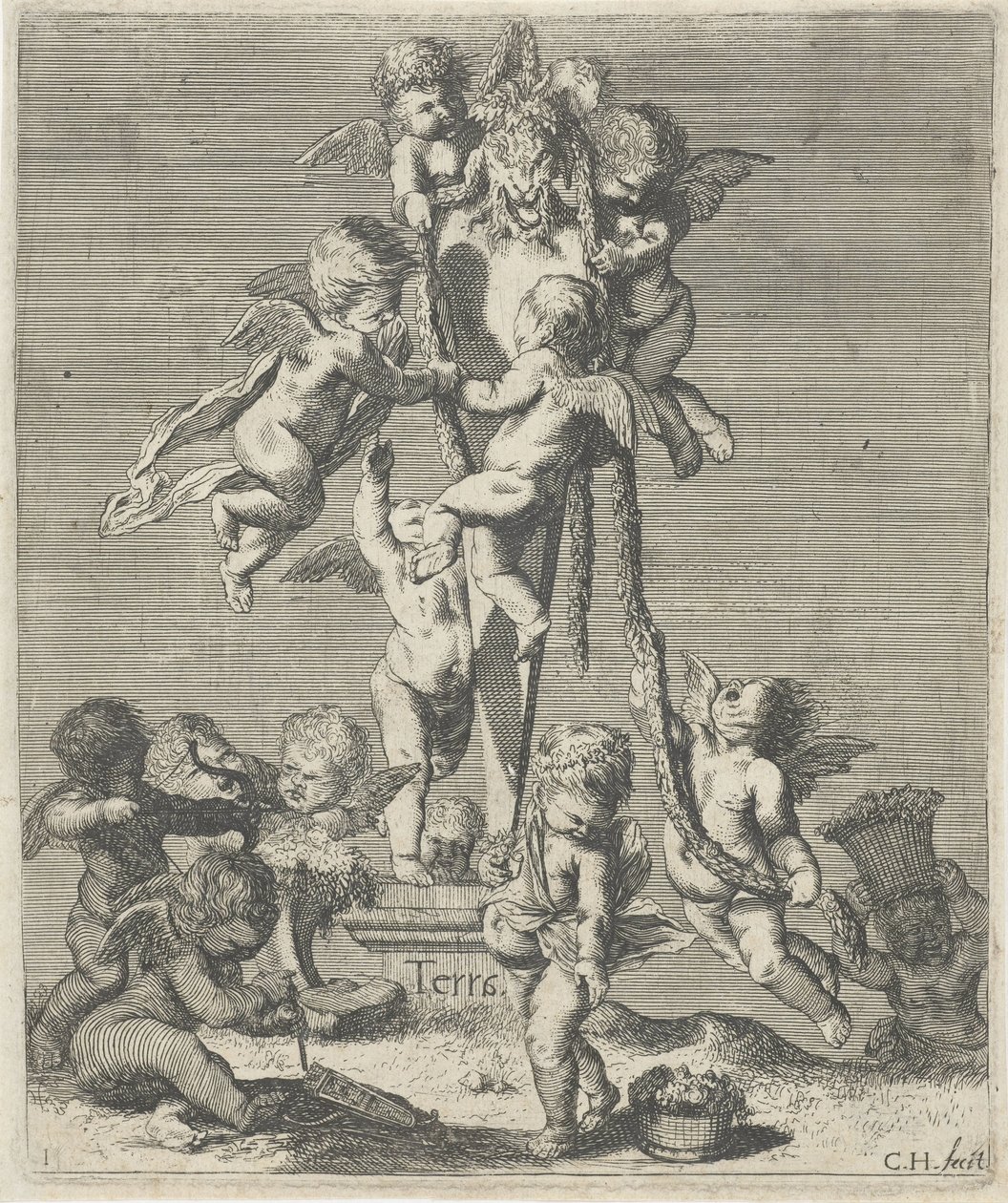 Erde von Cornelis A. Hellemans: hochwertiger Kunstdruck
