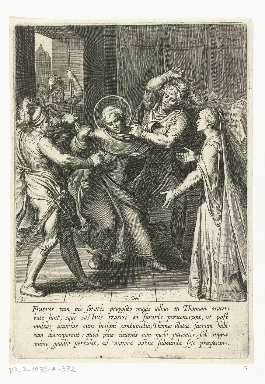 Thomas wird gefangen genommen von Cornelis Boel