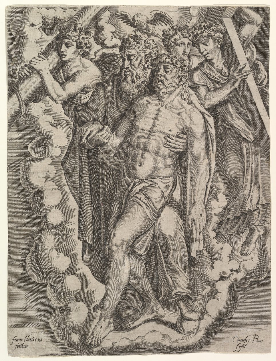 Die Dreifaltigkeit von Cornelis Bos
