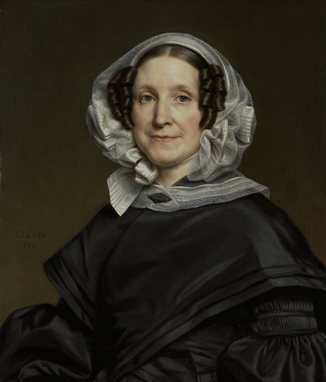 Aryna van der Pot (1786-1850). Ehefrau von N. J. A. C. Hoffmann von Cornelis Cels (signed by artist)