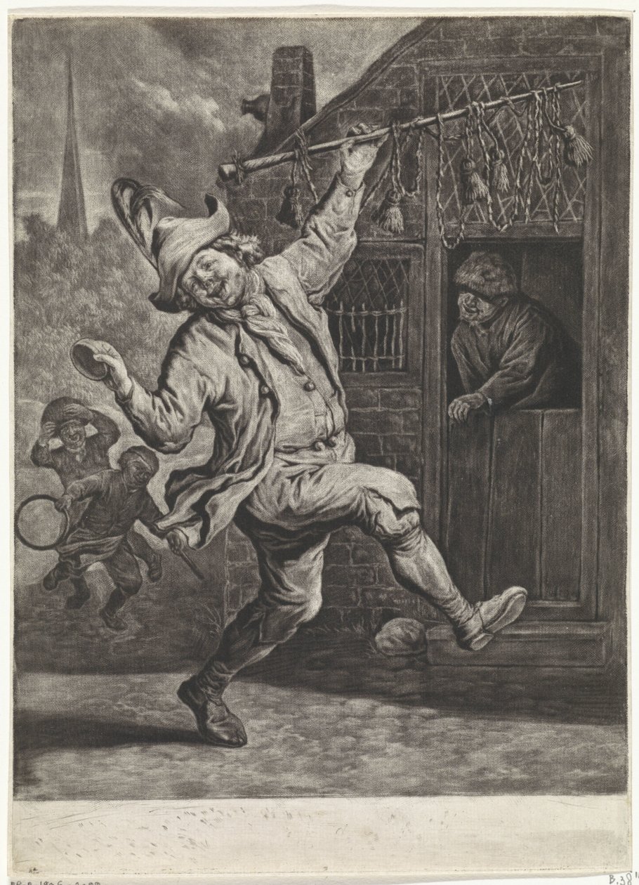 Der Hühneraugenentferner, ca. 1700 von Cornelis Dusart