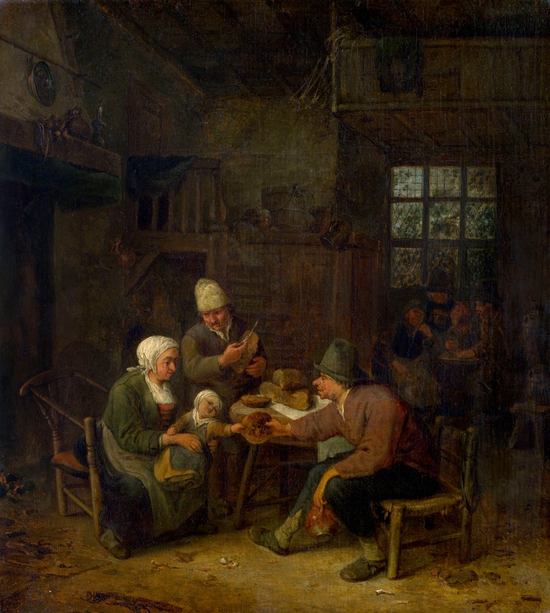 Innenraum von Cornelis Dusart