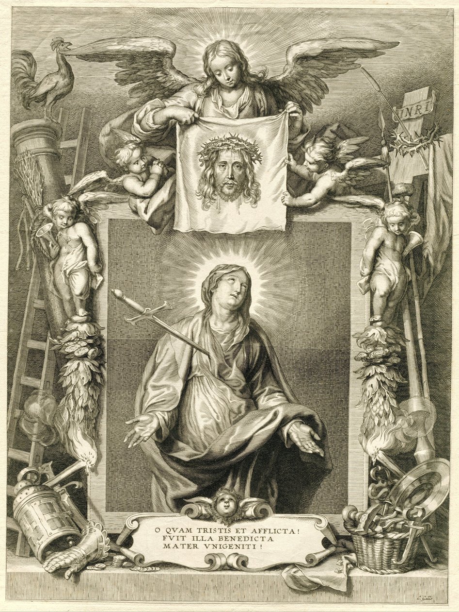 Maria als Mater Dolorosa von Cornelis Galle (II)
