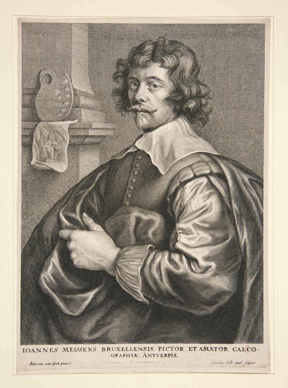 Joannes Meissens, Maler und Verleger in Brüssel von Cornelis Galle II