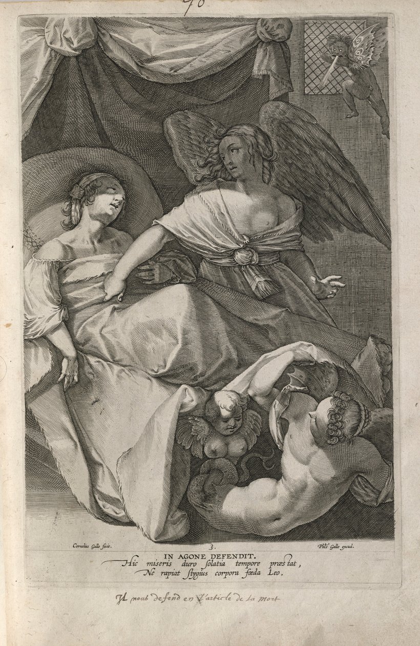 Die Dienste der Engel von Cornelis Galle I