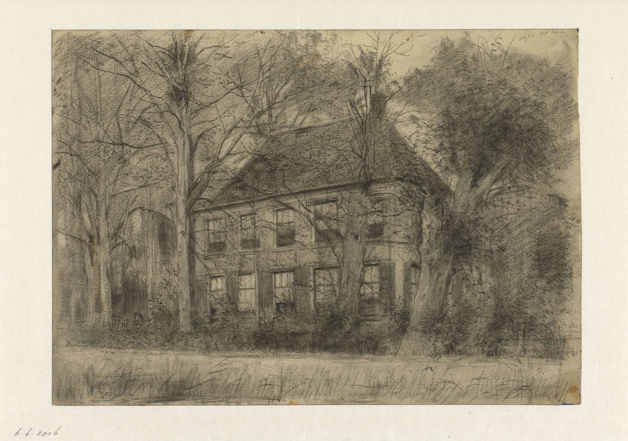 Altes Haus am Gein von Cornelis Gerardus 