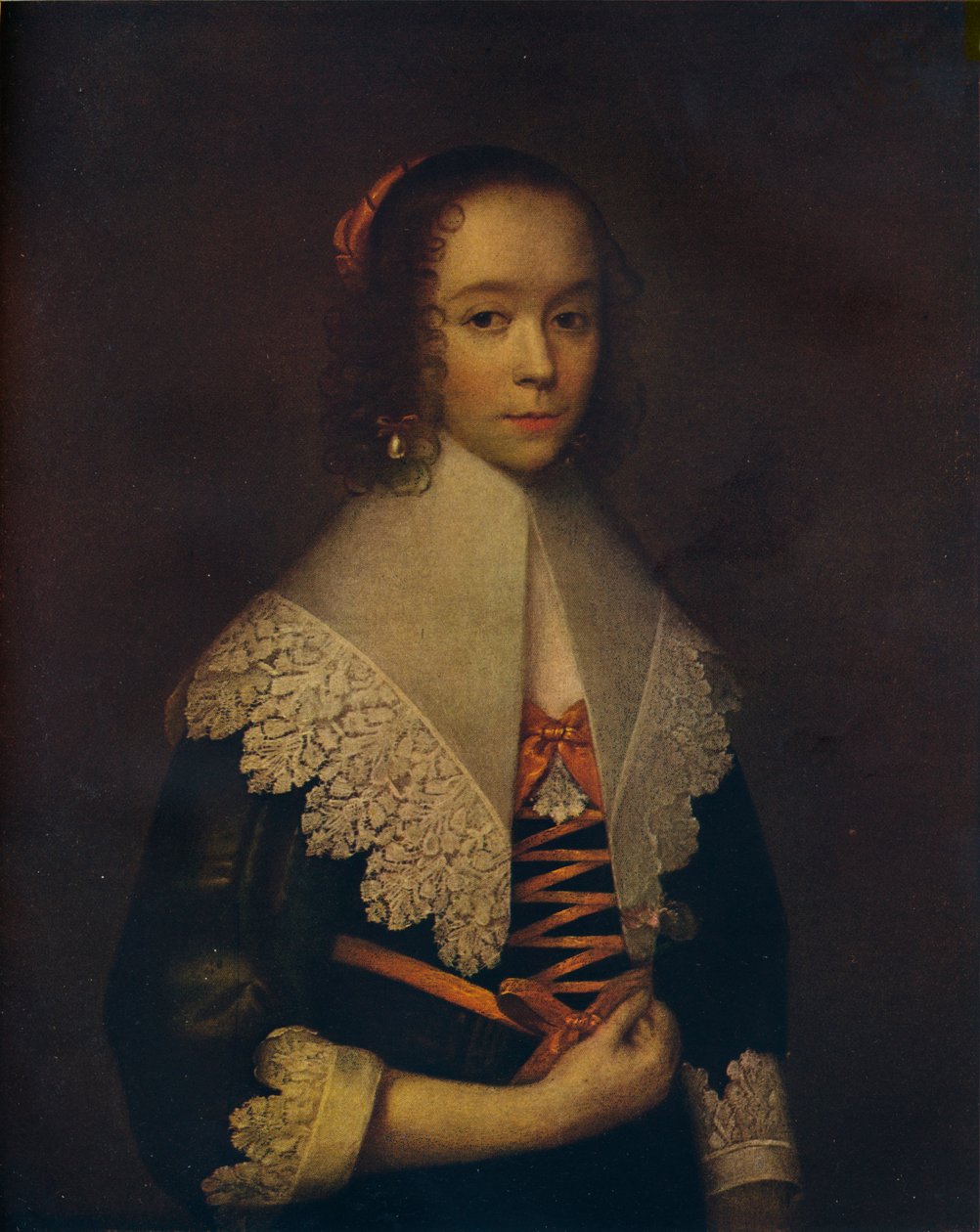 Porträt eines Mädchens von Cornelis Janssens van Ceulen