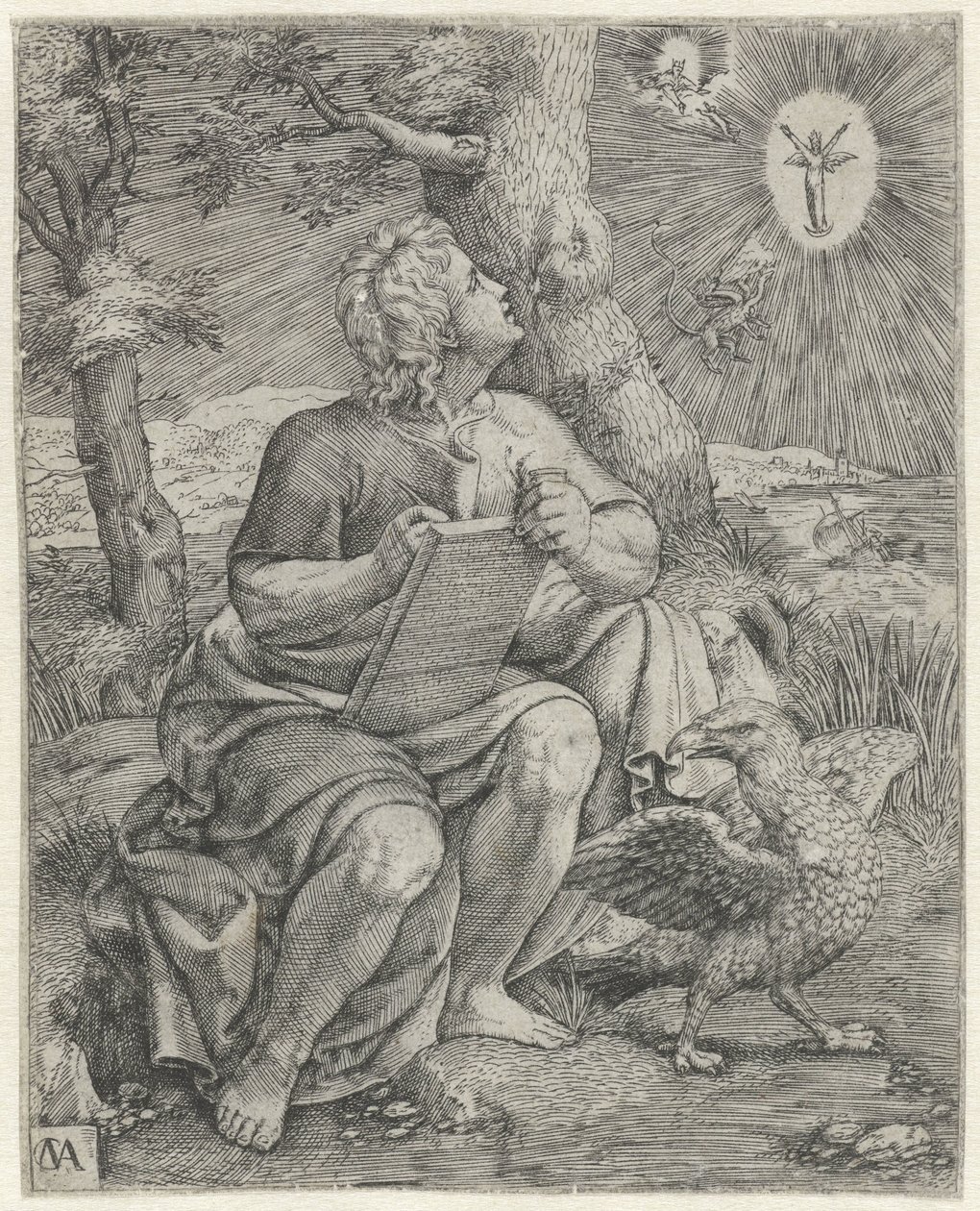 Der Evangelist Johannes von Cornelis Massijs