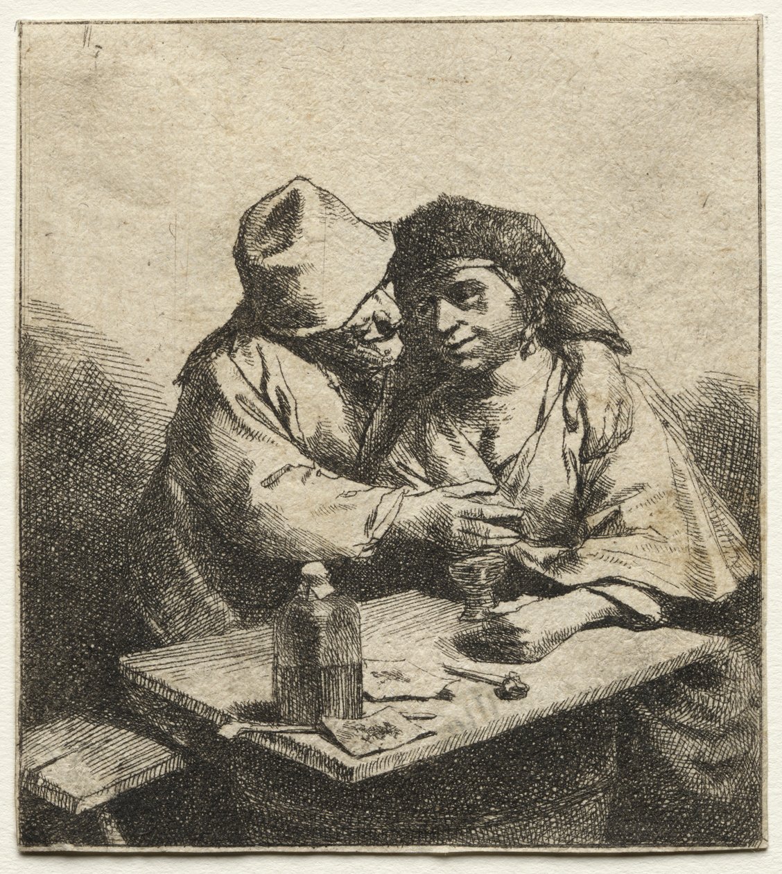Das verliebte Paar von Cornelis Pietersz Bega