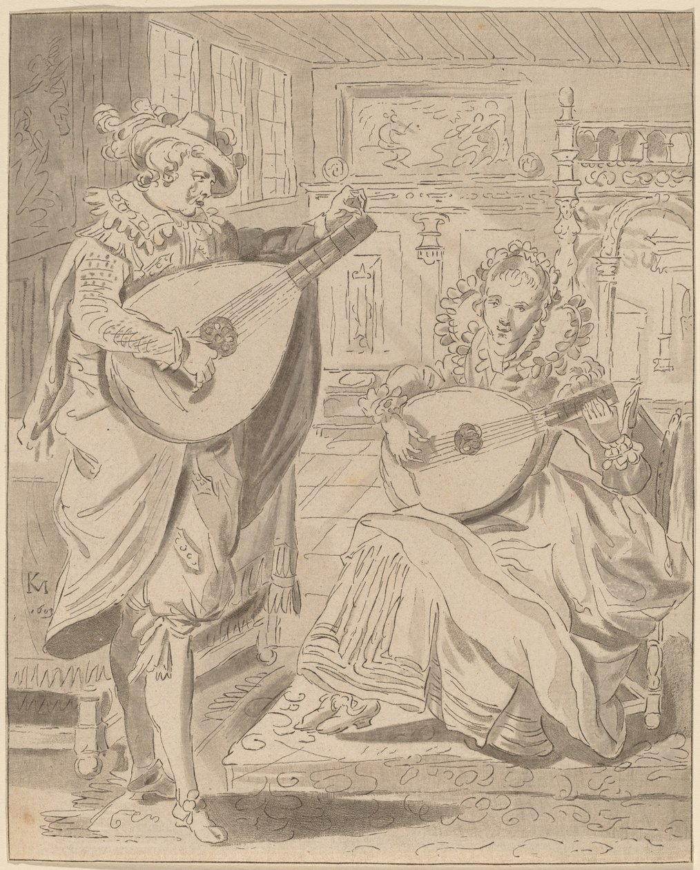 Musikalische Gesellschaft von Cornelis Ploos van Amstel