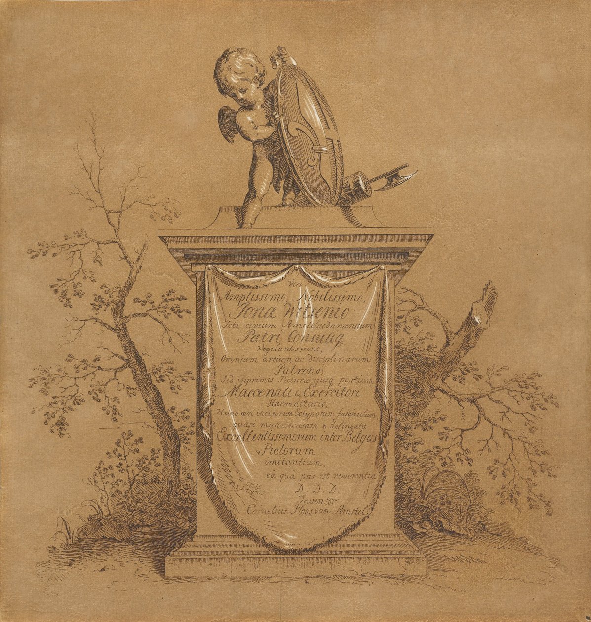 Druckwerk von Cornelis Ploos van Amstel