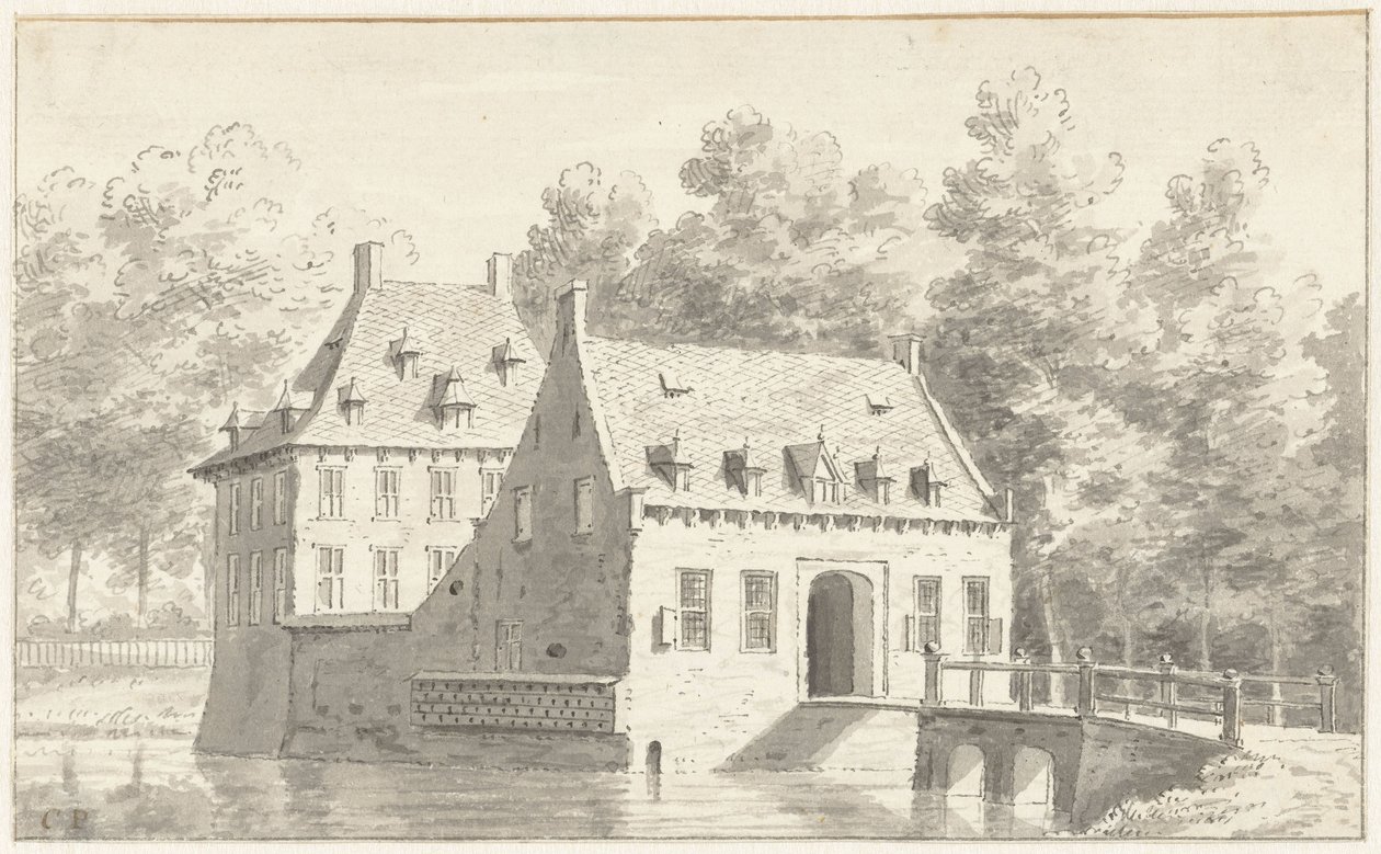 Das Haus in Druten in Gelderland von Cornelis Pronk