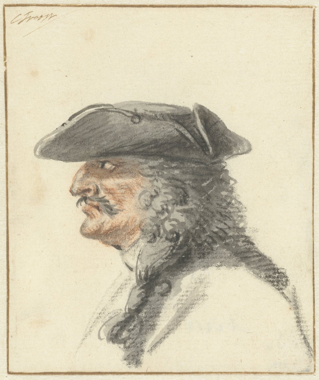 Der Schout Wolfhart Grijpert von Cornelis Troost: Kunstdruck