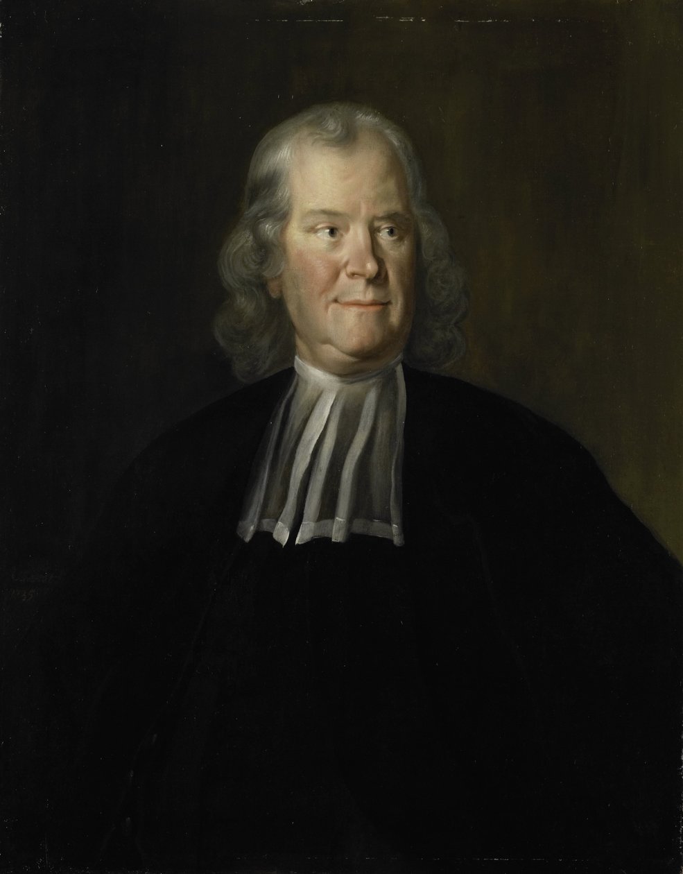 Porträt des Arztes Herman Boerhaave, Professor an der Universität Leiden von Cornelis Troost